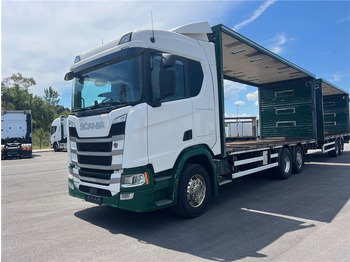 Camion à rideaux coulissants SCANIA R 500