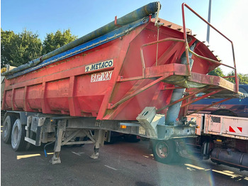 Semi-remorque benne METACO 2 Axle Steel Tipper, 8 Tyres: photos 4