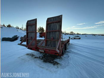 Remorque BRIAB Modell SB3PN-26-75 3 akslet maskintralle: photos 5 Remorque BRIAB Modell SB3PN-26-75 3 akslet maskintralle: photos 5