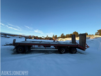 Remorque BRIAB Modell SB3PN-26-75 3 akslet maskintralle: photos 2 Remorque BRIAB Modell SB3PN-26-75 3 akslet maskintralle: photos 2