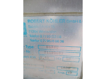 Matériel de boulangerie Erka BSA 80 80 Sheeter for Dough Strands (pretzel): photos 4 Matériel de boulangerie Erka BSA 80 80 Sheeter for Dough Strands (pretzel): photos 4