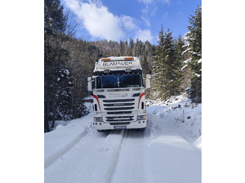 Camion grumier, Camion grue pour transport de bois SCANIA R560 V8: photos 4 Camion grumier, Camion grue pour transport de bois SCANIA R560 V8: photos 4