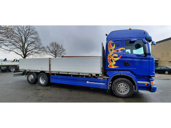 Camion plateau, Camion grue Scania G440 Pritsche 6x2 Kran am Heck vor: photos 3