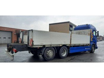 Camion plateau, Camion grue Scania G440 Pritsche 6x2 Kran am Heck vor: photos 4