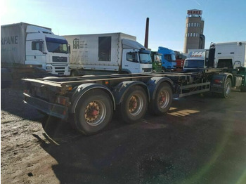 Semi-remorque porte-conteneur/ Caisse mobile SCHMITZ