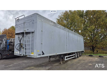 Semi-remorque à fond mouvant STAS