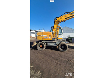 Pelle sur pneus LIEBHERR A 314