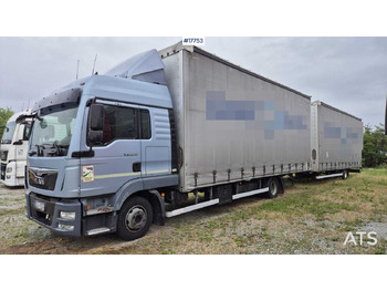 Camion à rideaux coulissants MAN TGL 8.250