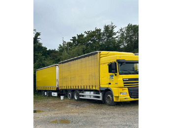Camion à rideaux coulissants DAF XF 105