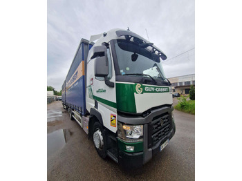 Camion à rideaux coulissants RENAULT T 460