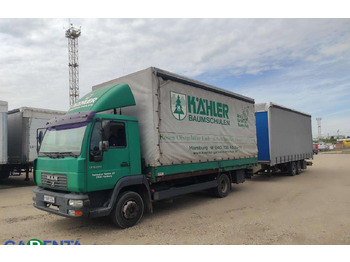 Camion à rideaux coulissants MAN