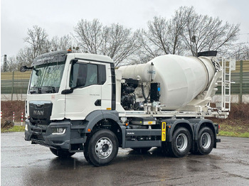 Camion ampliroll, Camion grue MAN TGS 33.440 6x4 Euro6e Abroller + Fahrmischer: photos 3