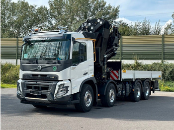 Camion grue Volvo FMX 500 8x4 EFFER 955-8s + Jib 6s: photos 3