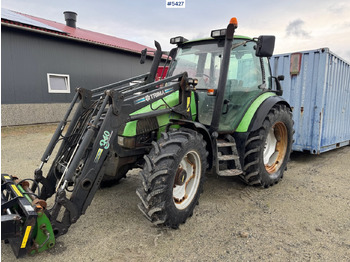 Tracteur agricole 2001 Deutz Fahr Agrotron 90 w/front loader.: photos 2 Tracteur agricole 2001 Deutz Fahr Agrotron 90 w/front loader.: photos 2