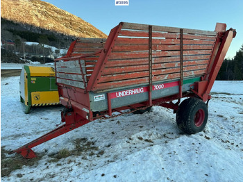 Matériel de fenaison Underhaug 7000 unloader wagon: photos 3 Matériel de fenaison Underhaug 7000 unloader wagon: photos 3