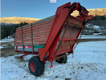 Matériel de fenaison Underhaug 7000 unloader wagon: photos 5 Matériel de fenaison Underhaug 7000 unloader wagon: photos 5