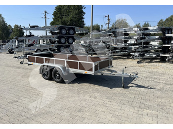 Remorque voiture neuf Stim S12-075/4015R + przednia burta otwierana + wzmocniona rama: photos 4