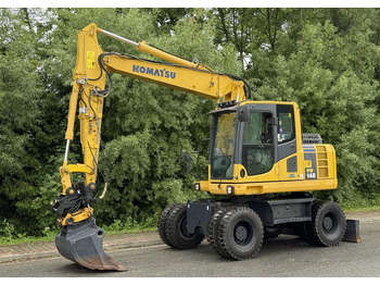 Pelle sur pneus KOMATSU PW148