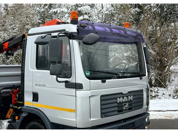 Camion benne MAN MAN TGL 12-240 Kiper Wywrotka 4x2 Kran PALFINGER PK 12500 BARDZO DOBRY STAN: photos 4 Camion benne MAN MAN TGL 12-240 Kiper Wywrotka 4x2 Kran PALFINGER PK 12500 BARDZO DOBRY STAN: photos 4