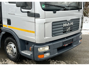 Camion benne MAN MAN TGL 12-240 Kiper Wywrotka 4x2 Kran PALFINGER PK 12500 BARDZO DOBRY STAN: photos 3 Camion benne MAN MAN TGL 12-240 Kiper Wywrotka 4x2 Kran PALFINGER PK 12500 BARDZO DOBRY STAN: photos 3