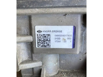 Système électrique pour Bus MAN Knorr Bremse 0486204017 Ventil EBS 81.52106.6014 Zweikanalmodul: photos 3