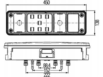 Feu arrière neuf Hella LAMPA TYLNA KRONE LED LOGO KORONA PRAWA 2VP340961521: photos 2 Feu arrière neuf Hella LAMPA TYLNA KRONE LED LOGO KORONA PRAWA 2VP340961521: photos 2