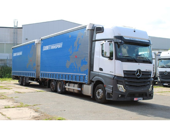 Camion à rideaux coulissants MERCEDES-BENZ Actros 2542