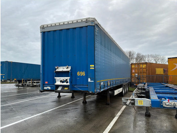 Remorque châssis KRONE