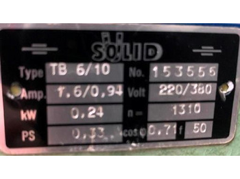 Perceuse à colonne Tischbohrmaschine SOLID: photos 2 Perceuse à colonne Tischbohrmaschine SOLID: photos 2