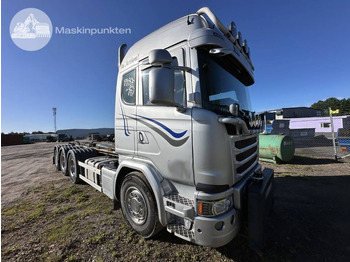 Camion ampliroll SCANIA G 490