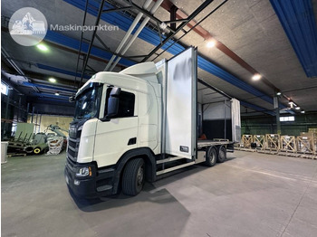 Camion fourgon SCANIA R 450