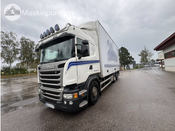 Camion fourgon SCANIA R 490