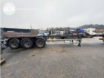 Semi-remorque porte-conteneur/ Caisse mobile Schweriner CS 40: photos 4