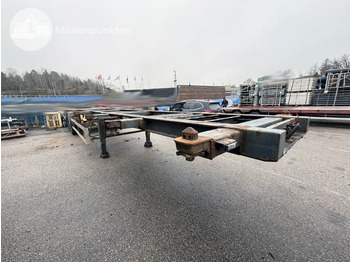 Semi-remorque porte-conteneur/ Caisse mobile Schweriner CS 40: photos 3