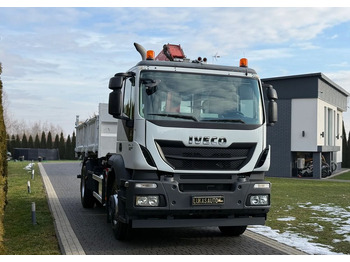 Camion benne Iveco STRALIS 330 / 4x2 / FASSI F135 / WYWROTKA: photos 4