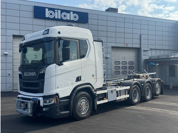Camion ampliroll SCANIA R 580