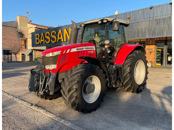 Tracteur agricole MASSEY FERGUSON 7718