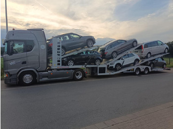 Camion porte-voitures SCANIA S 500