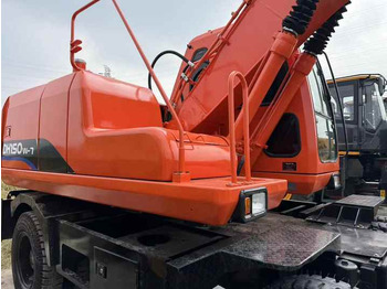 Pelle sur pneus 90% Brand New Doosan Brand Dh150w-7 Wheel Excavator in Stock  Used Korea Brand Doosan Dh55  Dh60 Dh150 Dh210 Excavator for Sale [ Copy ] [ Copy ]: photos 5