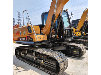 Pelle sur chenille USED Chinese Brand Sany 155c Excavator  with Good Condition  for Sale: photos 4