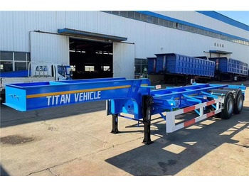 Semi-remorque porte-conteneur/ Caisse mobile TITAN