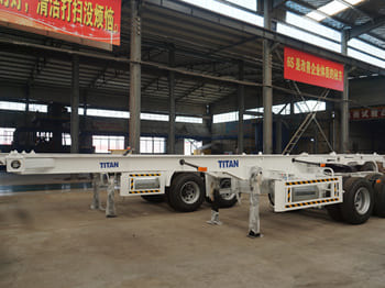 Semi-remorque porte-conteneur/ Caisse mobile TITAN