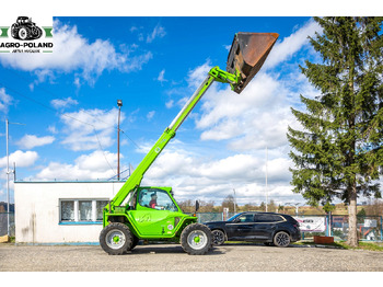 Chariot télescopique MERLO P 41.7 FARMER - 2010 ROK - WAGA - ŁYŻKA 2.5 M3- WIDŁY + UKŁAD PNEUMATYCZNY: photos 3