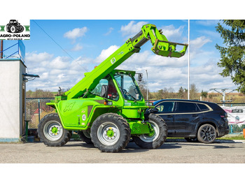 Chariot télescopique MERLO P 41.7 FARMER - 2010 ROK - WAGA - ŁYŻKA 2.5 M3- WIDŁY + UKŁAD PNEUMATYCZNY: photos 4