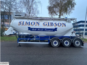 Semi-remorque citerne Feldbinder Silo 40.000 Liter, 3 Comp: photos 2 Semi-remorque citerne Feldbinder Silo 40.000 Liter, 3 Comp: photos 2
