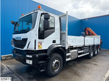 Camion plateau, Camion grue Iveco Stralis 360: photos 3