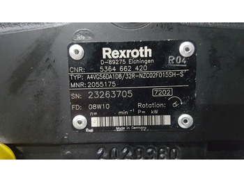 Hydraulique Rexroth A4VG56DA1D8/32R -Schaeff/Terex -5364662420-Pump: photos 4