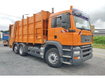 Benne à ordures ménagères MAN TGA 26.320 6x2 garbage truck ZOELLER: photos 2