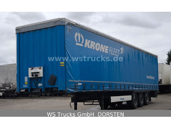 Semi-remorque rideaux coulissants Krone SD 27 Planauflieger mit Edscha | ABS, EBS, XL: photos 2