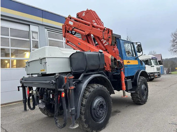 Camion, Camion grue neuf Unimog U 1500 (425) Ferrari Kran 147.2A*Jib* TÜV NEU!: photos 4